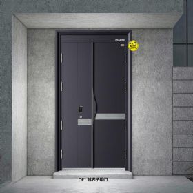 超强5mm加厚防撬钢安全门DF1越界子母门